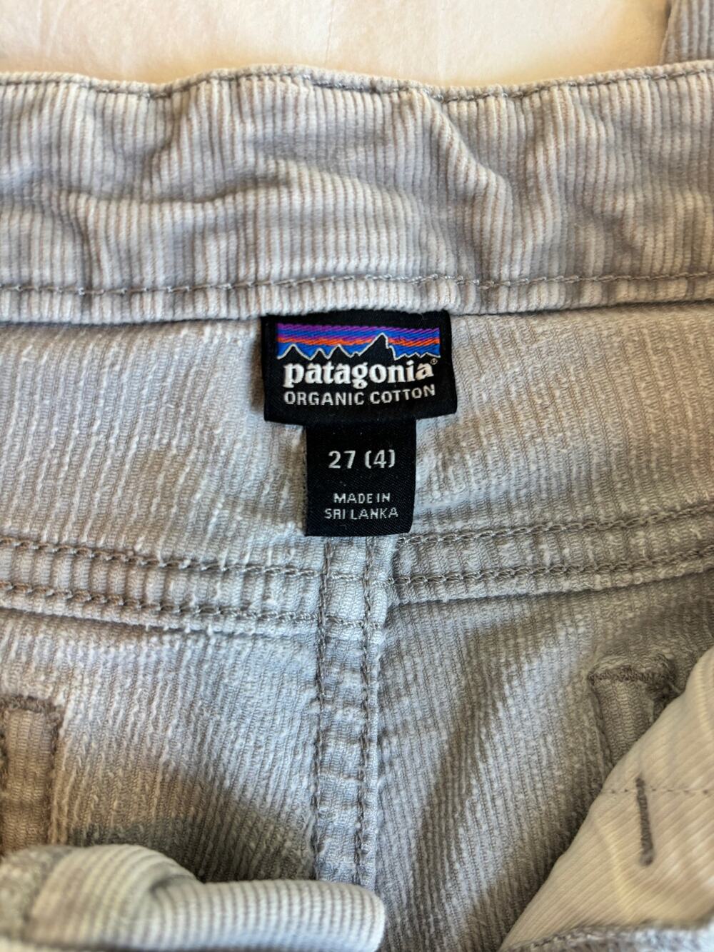 Patagonia Women's Gray Corduroy Pants